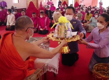 พิธีสรงน้ำพระพุทธรูปจำลองพระเจ้าตนหลวง/พ่อขุนงำเมือง/สระเกล้าดำหัวพระเถระผู้ใหญ่ ... พารามิเตอร์รูปภาพ 1