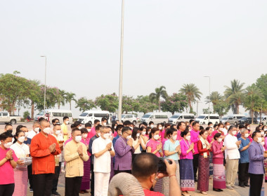 พิธีสรงน้ำพระพุทธรูปจำลองพระเจ้าตนหลวง/พ่อขุนงำเมือง/สระเกล้าดำหัวพระเถระผู้ใหญ่ ... พารามิเตอร์รูปภาพ 11