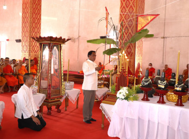 พิธีเจริญพระพุทธมนต์และพุทธภิเษกน้ำสรงพระธาตุจอมทอง ประจำปี ... พารามิเตอร์รูปภาพ 1