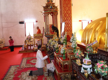 พิธีเจริญพระพุทธมนต์และพุทธภิเษกน้ำสรงพระธาตุจอมทอง ประจำปี ... พารามิเตอร์รูปภาพ 2