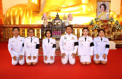 พิธีบำเพ็ญกุศลปัณรสมวาร 15 วัน เพื่ออุทิศถวายเป็นพระราชกุศล ... พารามิเตอร์รูปภาพ 1