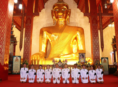 พิธีบำเพ็ญกุศลปัณรสมวาร 15 วัน เพื่ออุทิศถวายเป็นพระราชกุศล ... พารามิเตอร์รูปภาพ 9